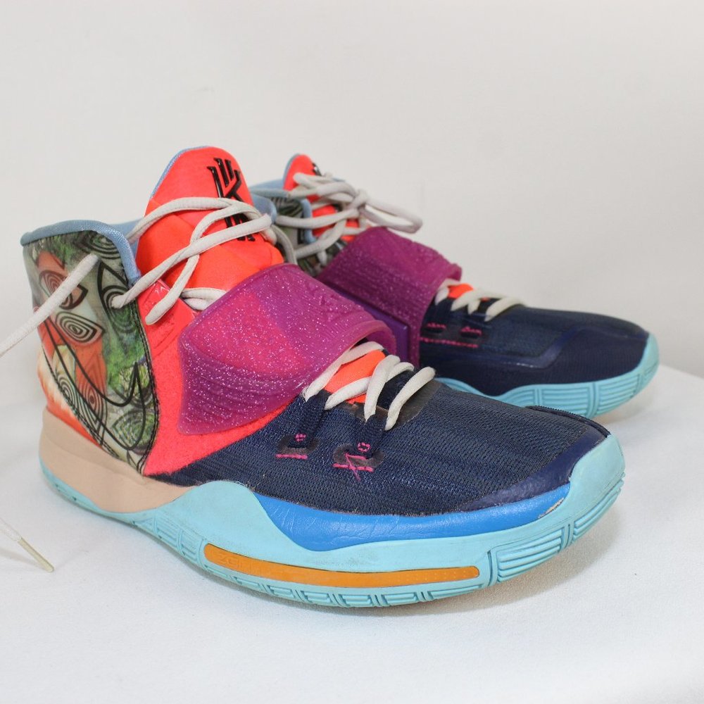 Nike Kyrie Irving 6 VI Pre Heat NYC New York City CN9839 401 Blue Sz 12